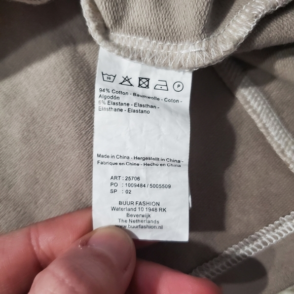 Yest Azure Multicolored Zip-up Sweater Size 8 - Picture 6 of 8